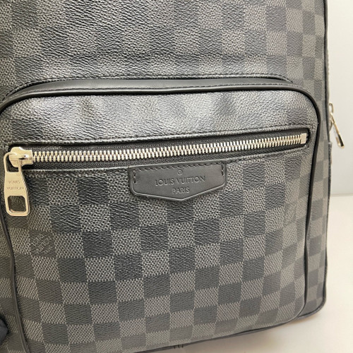 Louis Vuitton Josh Backpack Damier Graphite Black