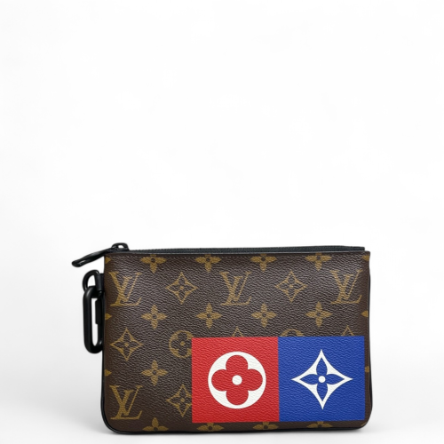 Louis Vuitton Clutch Monogram Brown