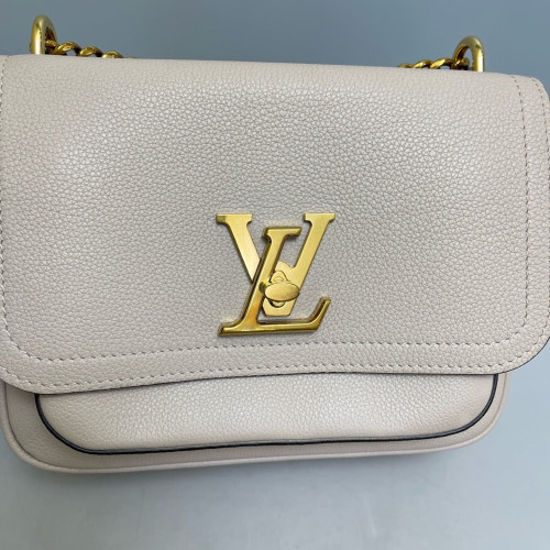 Louis Vuitton Lockme Tender Calfskin Grey