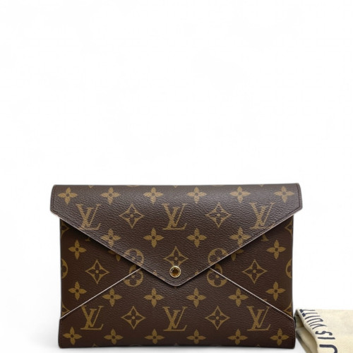 Louis Vuitton Clutch Monogram Brown