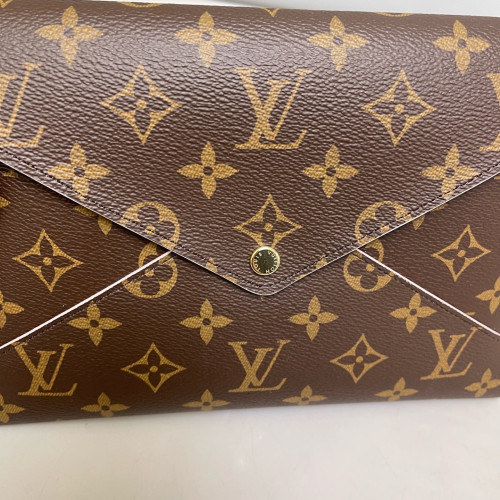 Louis Vuitton Clutch Monogram Brown