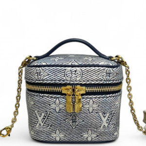 Louis Vuitton Nano Nice Monogram Blue White Louis Vuitton Nano Nice Monogram Blue White