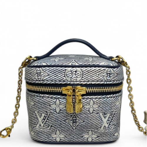 Louis Vuitton Nano Nice Monogram Blue White