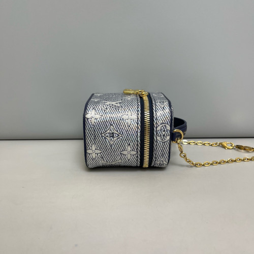 Louis Vuitton Nano Nice Monogram Blue White