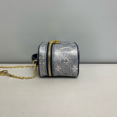 Louis Vuitton Nano Nice Monogram Blue White