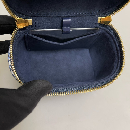 Louis Vuitton Nano Nice Monogram Blue White