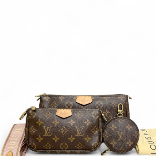 Louis Vuitton Multi Pochette Accessories Monogram Brown