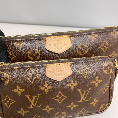 Louis Vuitton Multi Pochette Accessories Monogram Brown