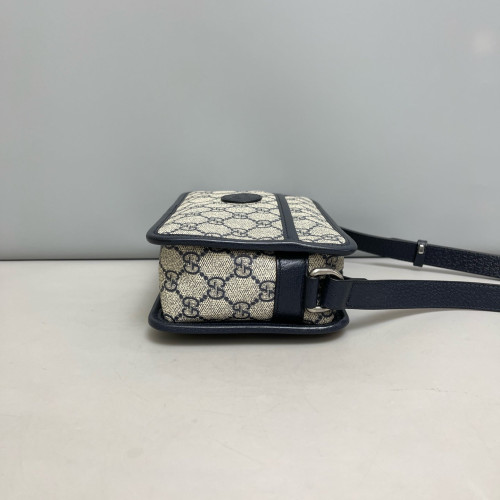 Gucci Camera Case GG Supreme Monogram Blue