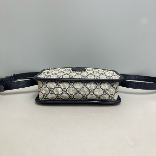 Gucci Camera Case GG Supreme Monogram Blue