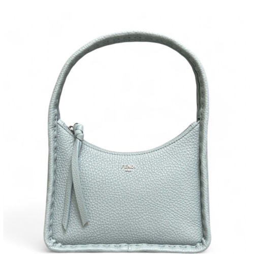 Fendi Mini Fendessence Shoulder Bag Calfskin Light Blue