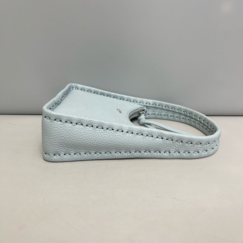 Fendi Mini Fendessence Shoulder Bag Calfskin Light Blue