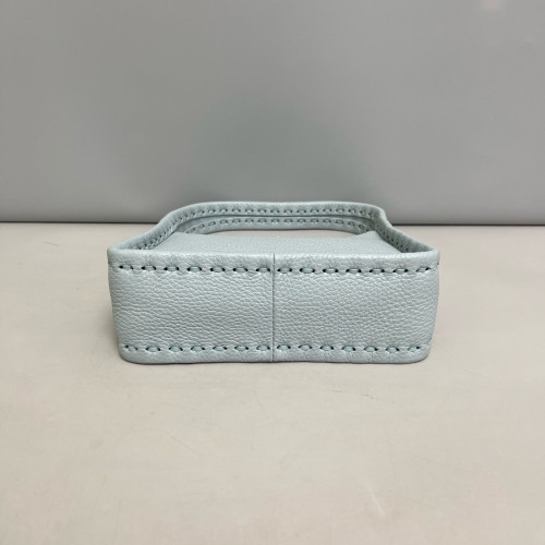 Fendi Mini Fendessence Shoulder Bag Calfskin Light Blue