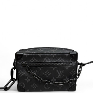 Louis Vuitton Mini Soft Trunk Monogram Eclipse Black
