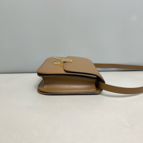 Celine Medium Classic Box Smooth Calfskin Tan