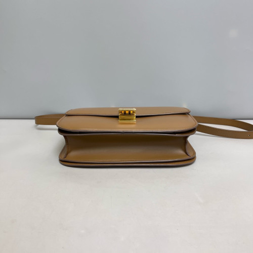 Celine Medium Classic Box Smooth Calfskin Tan