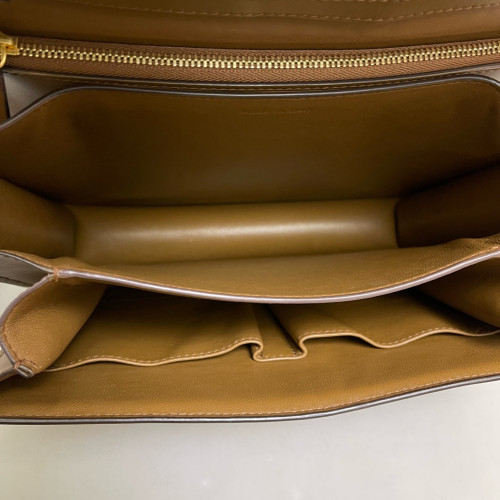 Celine Medium Classic Box Smooth Calfskin Tan
