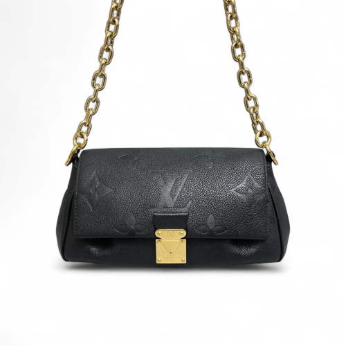 Louis Vuitton Favorite Monogram Empreinte Black