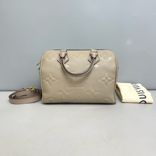 Louis Vuitton Speedy Bandouliere 25 Monogram Empreinte Giant Grey Louis Vuitton Speedy Bandouliere 25 Monogram Empreinte Giant Grey