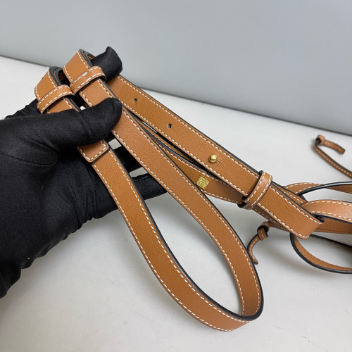 Loewe Mini Hammock Grained Calfskin Camel