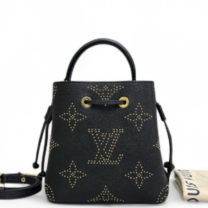 Louis Vuitton Studded Neonoe BB Calfskin Black Louis Vuitton Studded Neonoe BB Calfskin Black