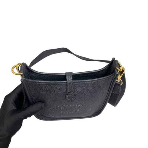 Hermes Mini Evelyne Taurillon Clemence 3Y Caban