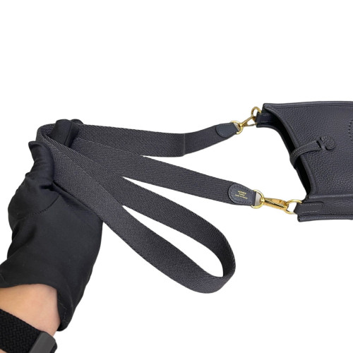 Hermes Mini Evelyne Taurillon Clemence 3Y Caban