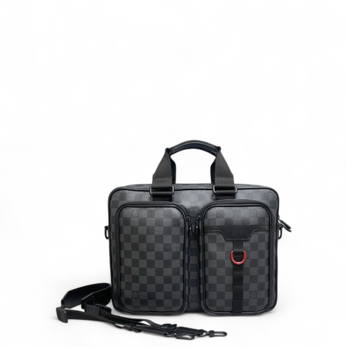 Louis Vuitton Utility Business Bag Damier Graphite Black Louis Vuitton Utility Business Bag Damier Graphite Black