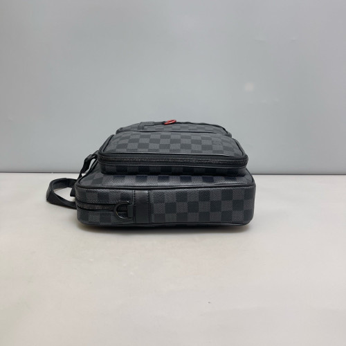 Louis Vuitton Utility Business Bag Damier Graphite Black Louis Vuitton Utility Business Bag Damier Graphite Black