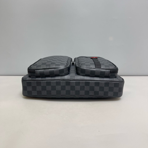 Louis Vuitton Utility Business Bag Damier Graphite Black Louis Vuitton Utility Business Bag Damier Graphite Black