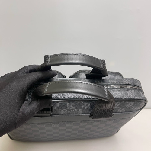 Louis Vuitton Utility Business Bag Damier Graphite Black Louis Vuitton Utility Business Bag Damier Graphite Black