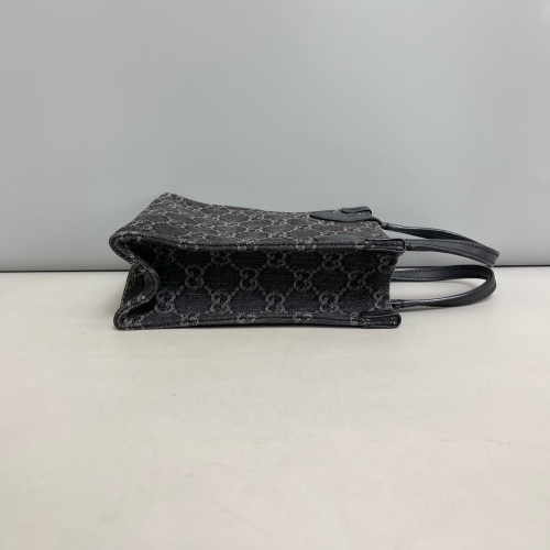 Gucci Tote Bag Denim Grey