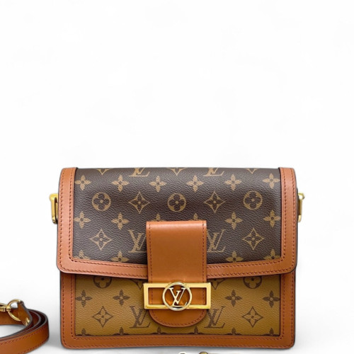 Louis Vuitton Dauphine MM Reverse Monogram Brown