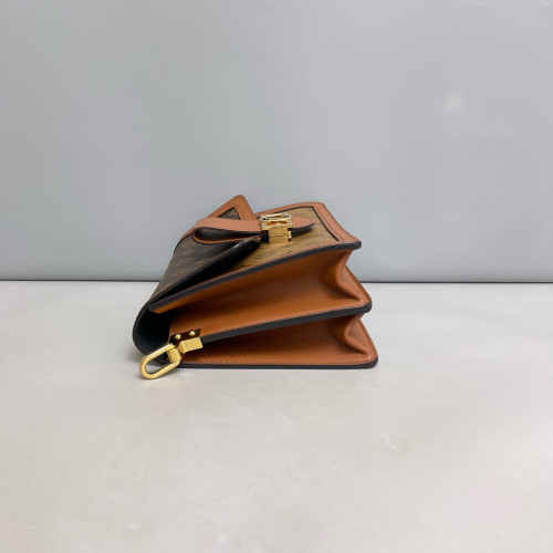 Louis Vuitton Dauphine MM Reverse Monogram Brown