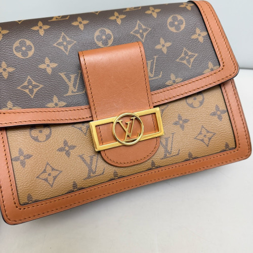 Louis Vuitton Dauphine MM Reverse Monogram Brown