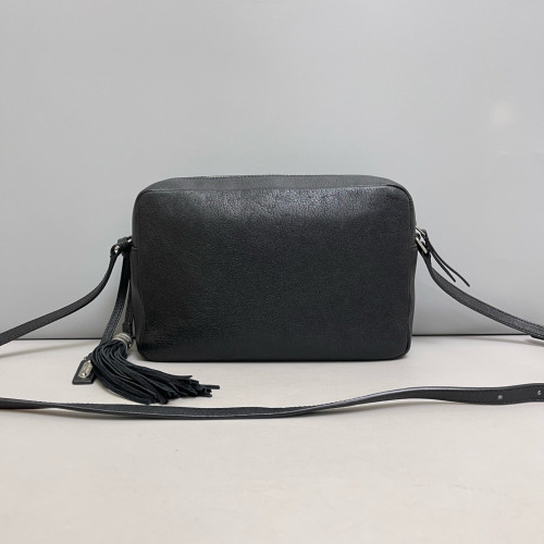 Yves Saint Laurent Tassel Camera Case Cuir Black