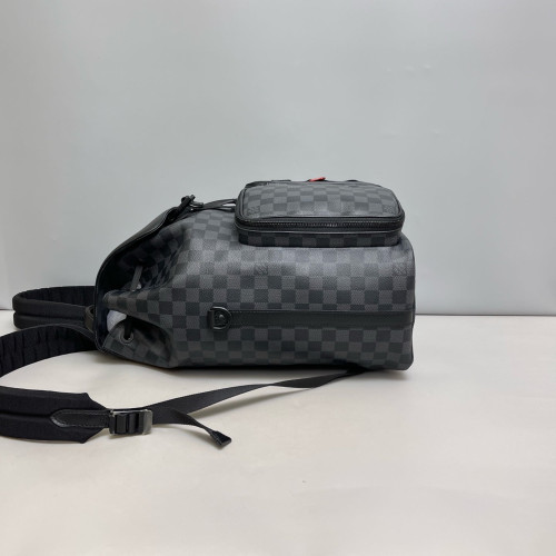 Louis Vuitton Backpack Damier Graphite Black