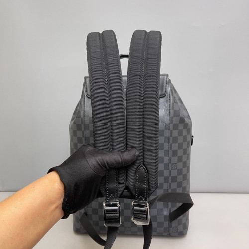 Louis Vuitton Backpack Damier Graphite Black