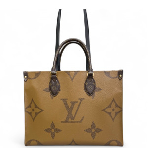 Louis Vuitton Onthego MM Reverse Monogram Giant Brown
