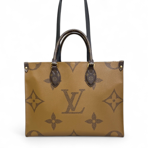 Louis Vuitton Onthego MM Reverse Monogram Giant Brown