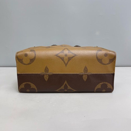 Louis Vuitton Onthego MM Reverse Monogram Giant Brown