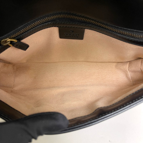 Gucci Matelasse Small GG Marmont Calfskin Black