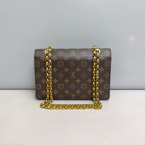 Louis Vuitton Victoire Monogram Brown Red