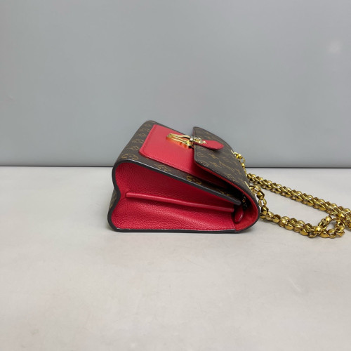 Louis Vuitton Victoire Monogram Brown Red