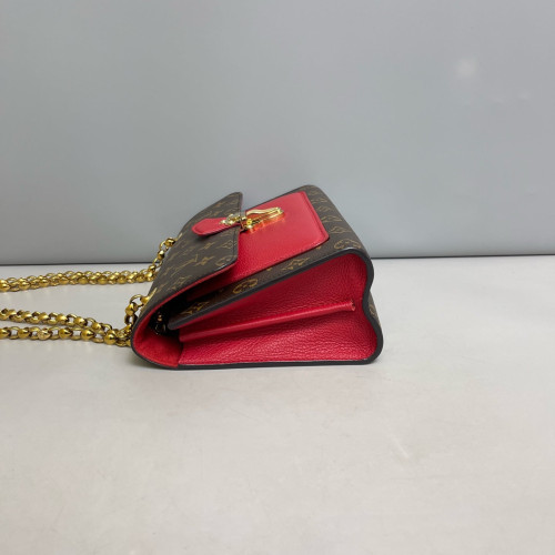 Louis Vuitton Victoire Monogram Brown Red