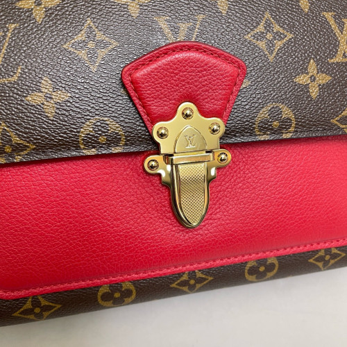Louis Vuitton Victoire Monogram Brown Red