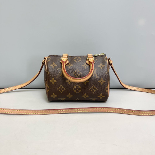Louis Vuitton Nano Speedy Monogram Brown