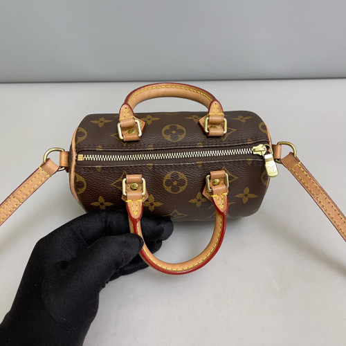 Louis Vuitton Nano Speedy Monogram Brown