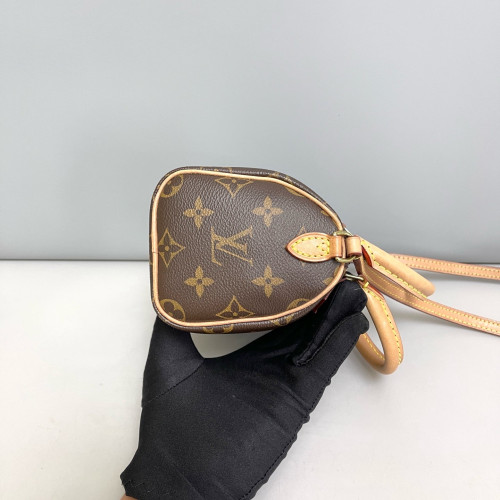 Louis Vuitton Nano Speedy Monogram Brown