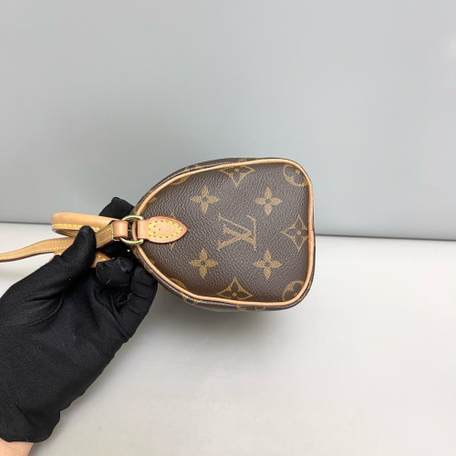 Louis Vuitton Nano Speedy Monogram Brown